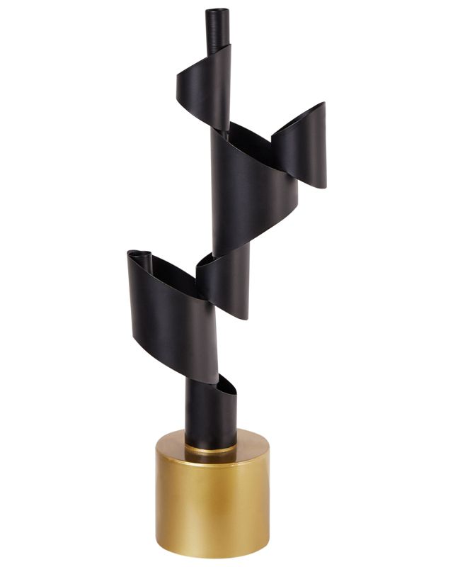 Świecznik Amilly Metal 51 cm Czarny 1 szt.