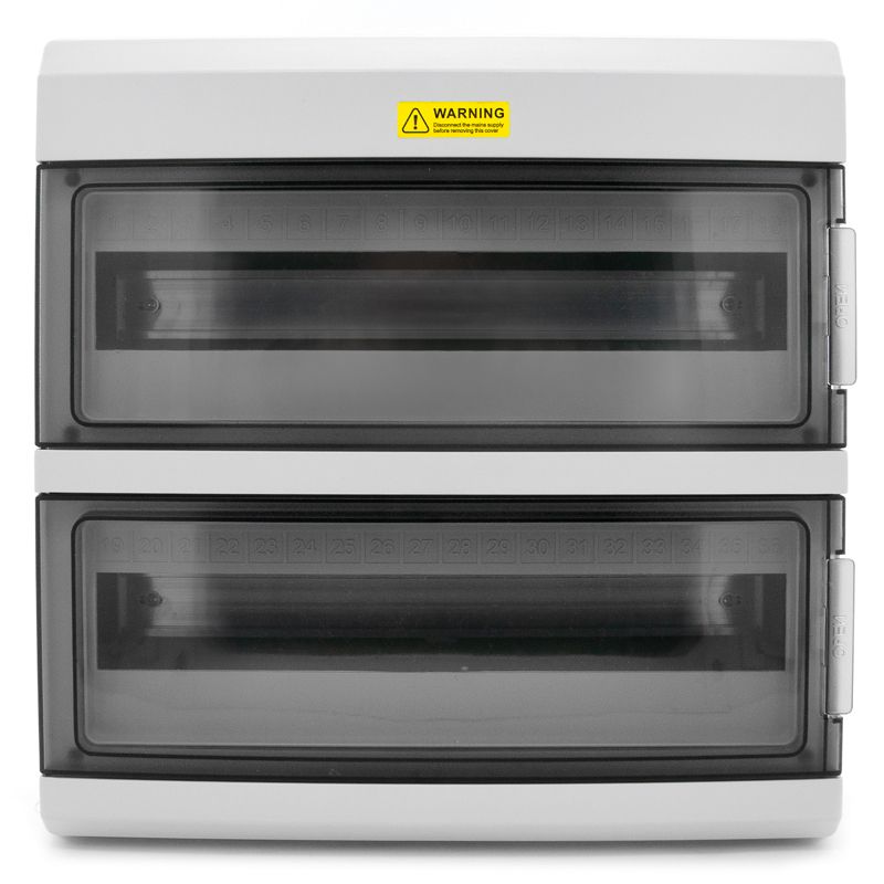 Rozdzielnica natynkowa 36 - modułowa ELS Elektrotechnika RN66-36, skrzynka rozdzielcza, hermetyczna IP66 2x18 1kV DC, 1 szt.