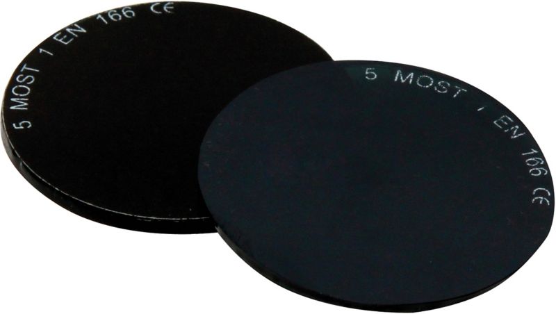 Szkło ochronne Most fi 50 mm DIN 5 2 szt.