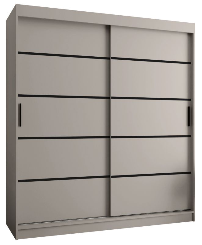 Szafa przesuwna Abiks RUBINO V1 180 kaszmir 1szt.