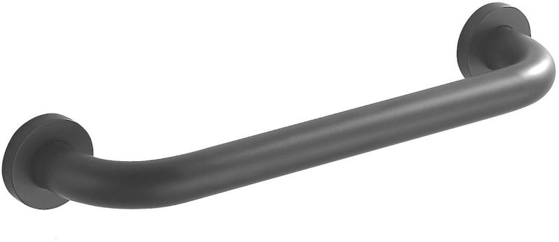 Uchwyt ścienny Stella czarny mat 30 cm stal nierdzewna AISI 304 max 120 kg 1 szt.