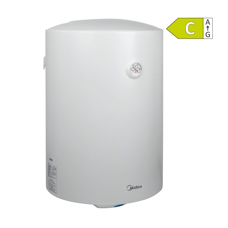 Elektryczny podgrzewacz wody akumulacyjny, Midea, M-D80-15F6, biały, 1 szt.