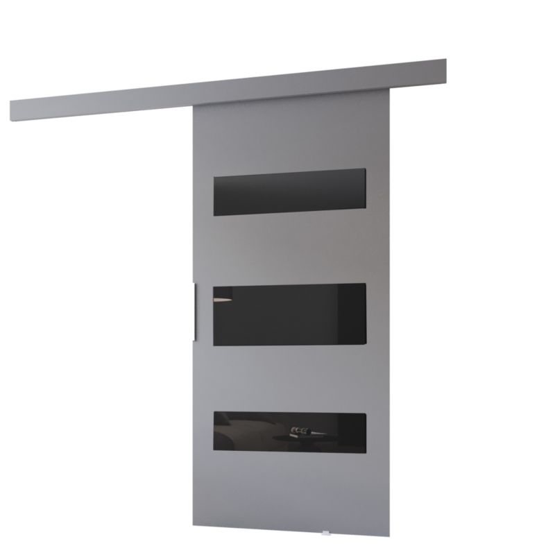 Drzwi przesuwne MINIO go for it CLEAN D 86 cm szare 1 szt.