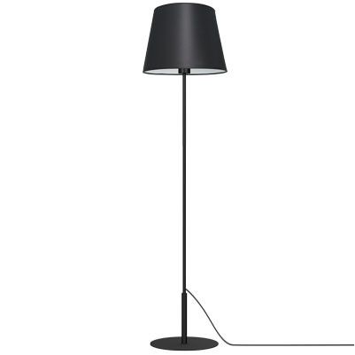 Lampa podłogowa stojąca Luminex Arden czarny mat-biała 1 x E27 x 15W wym: 154 x 38 x 38 cm - 1 szt.