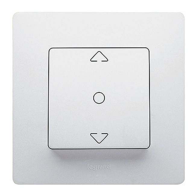Przycisk do rolet Legrand Niloe komplet biały