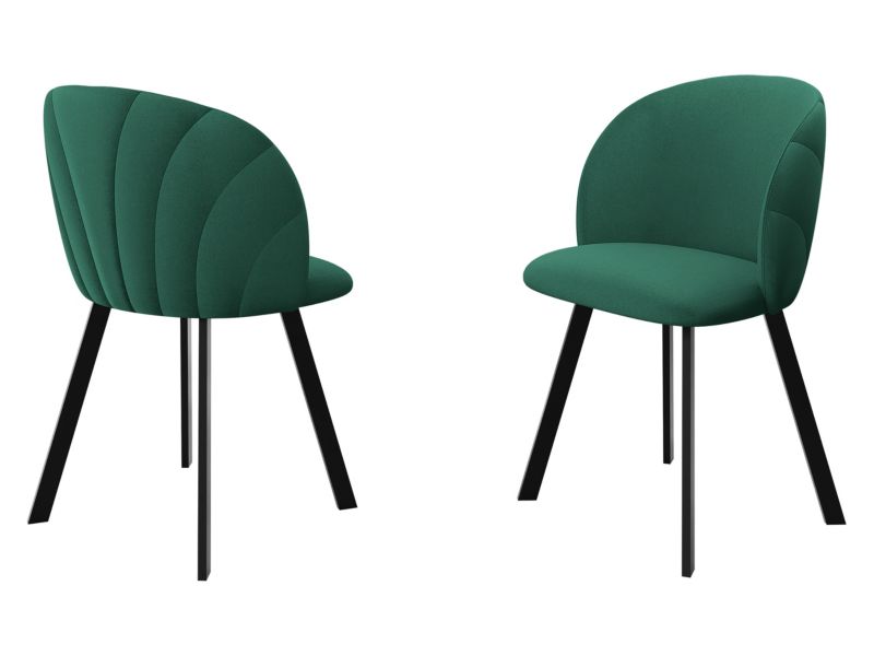 Krzesło MIRJAN 24 tapicerowane K99 malachitowy 1 szt.