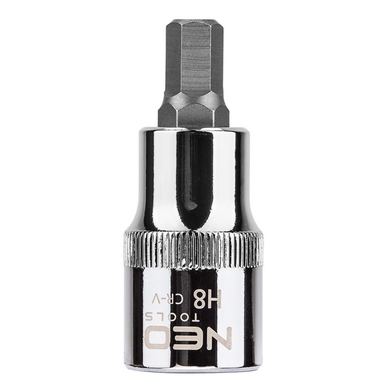 Końcówka sześciokątna na nasadce 1/2" NEO TOOLS H8 x 55 mm 1 szt.