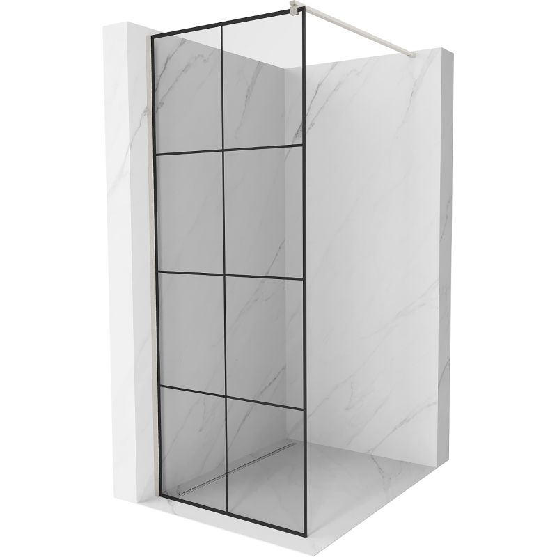 Ścianka prysznicowa Mexen Kioto czarny wzór 80 x 200 cm 800-080-101-97-77 1 szt.