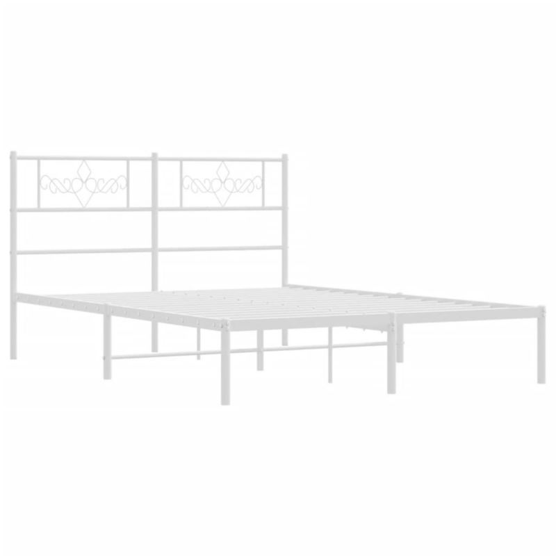 Łóżko metalowe WaszeMeble 120x200 cm biała WM-355314 1 szt.