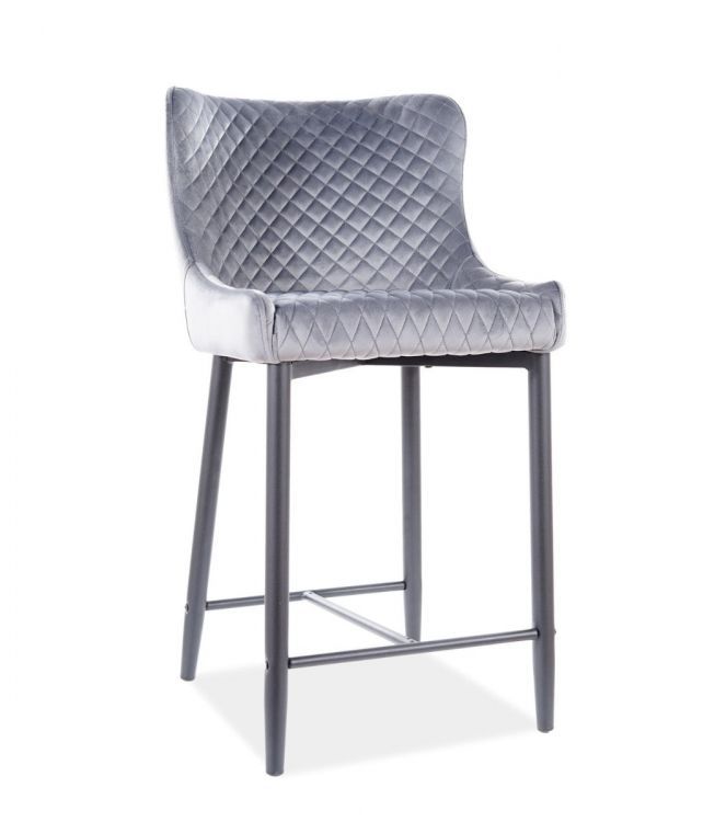 Hoker Signal niski COLIN B H-2 VELVET szary 1 szt