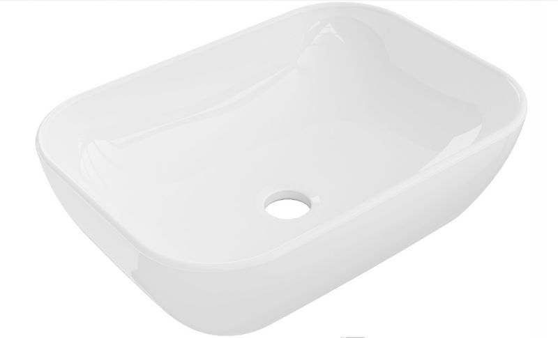 Umywalka nablatowa ADK MEBLE Lara biała 1 szt.
