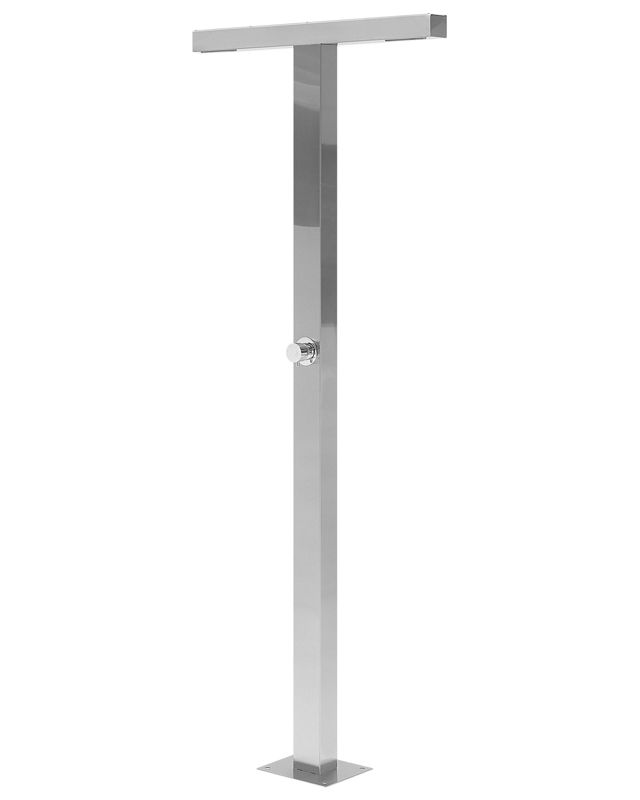 Prysznic ogrodowy wolnostojący srebrny Urzulai 1 szt.