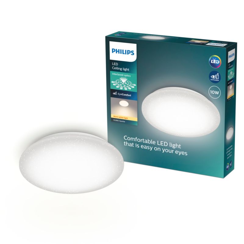 Plafon LED Philips Lampa Sufitowa 10W 1000lm 2700K Efekt Gwiazd 1 szt.