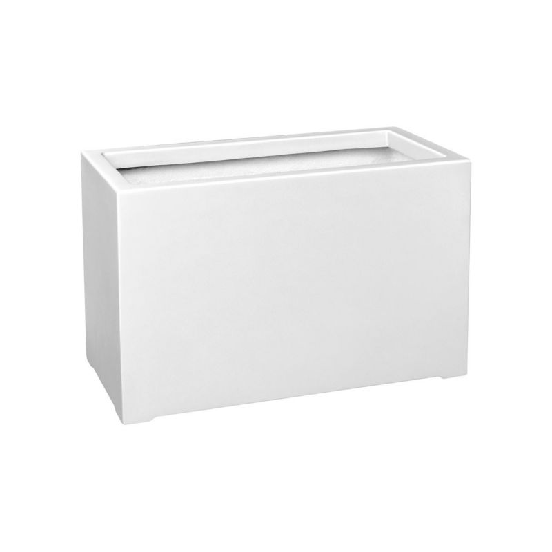 Doniczka Zadora Zadora Z Włókna Szklanego Na Taras Do Domu D934A biały Połysk 1 szt