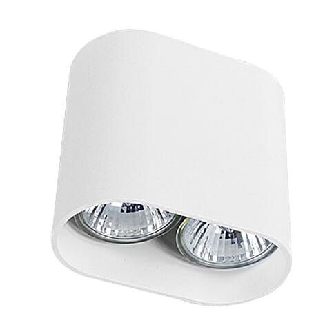 Reflektor sufitowy Nowodvorski Lighting Pag biały 2 x GU10 x 35W IP20 wym: 11 x 6 cm - 1 szt.