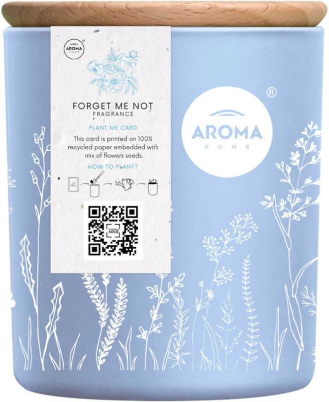 Świeca zapachowa Aroma Home Garden forget me not 150 g