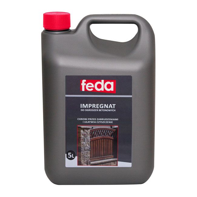 Impregnat do ogrodzeń betonowych Feda 5 l