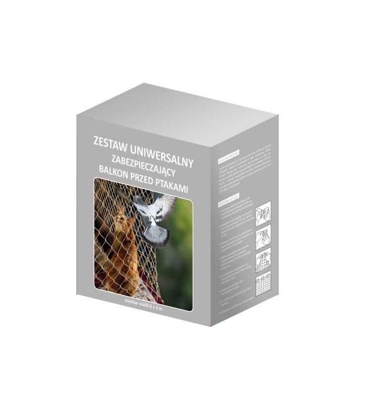 Siatka na balkon 6m x 3m 1 szt.