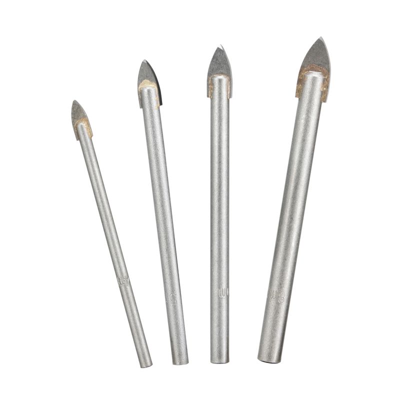 Zestaw wierteł do szkła i ceramiki Mac Allister 4 sztuki