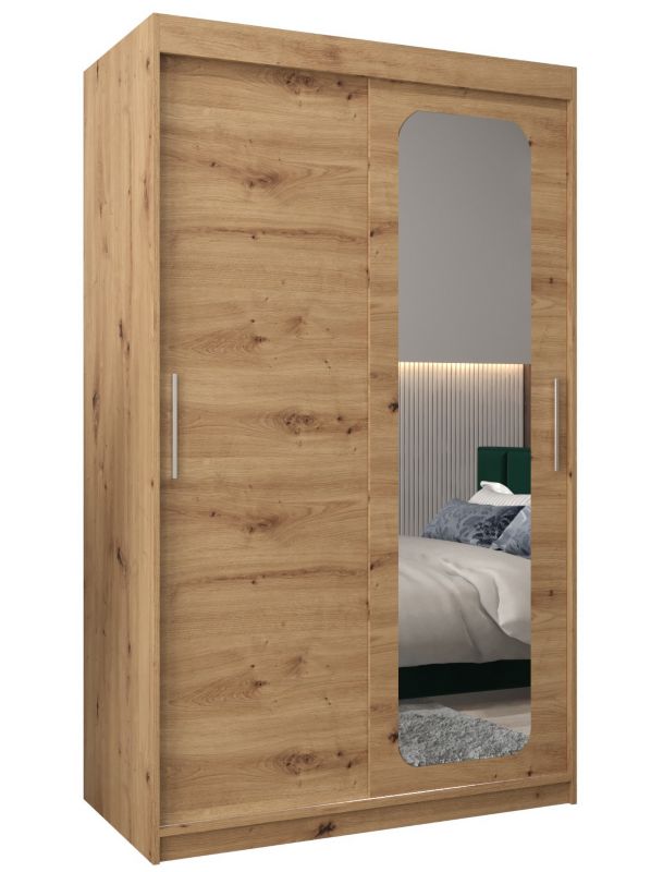 Szafa przesuwna Garderoba Abiks PROMO T2 120 artisan/artisan 1 szt.