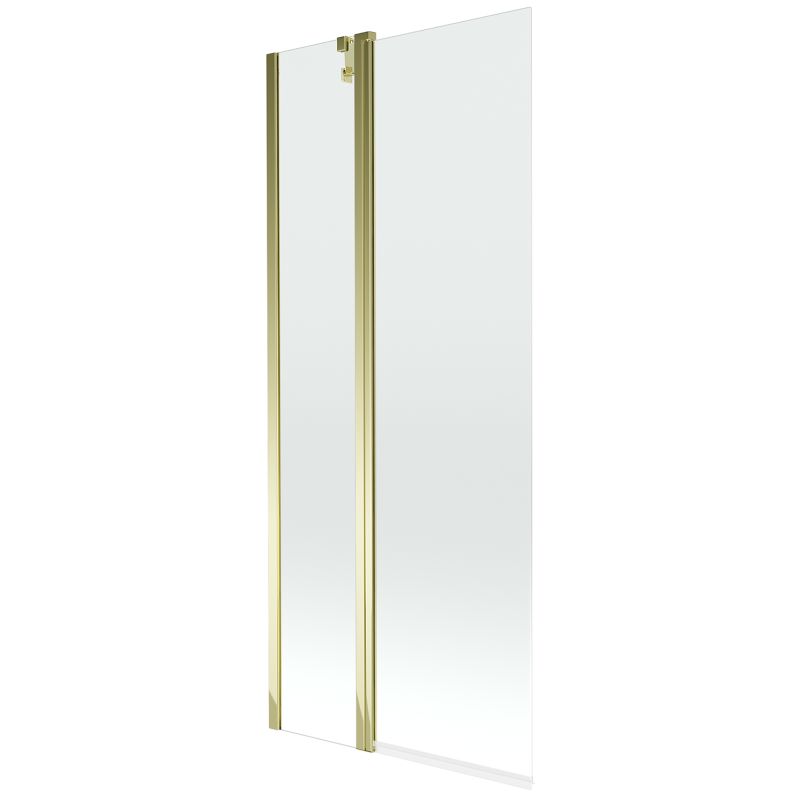 Parawan nawannowy 1-skrzydłowy Mexen Flip transparentny/złoty 80x150 cm 1 szt.