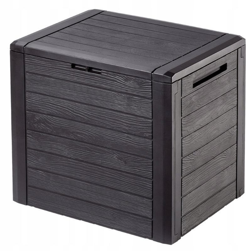 Skrzynia Ogrodowa KADAX Na Balkon Kufer 140L Brąz 1szt.