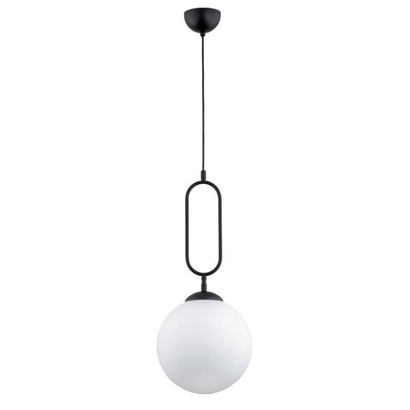 Lampa wisząca Alfa Vavil czarno-biała wym: 100 x 25 x 25 cm 1xE27 x 15W 1 szt.