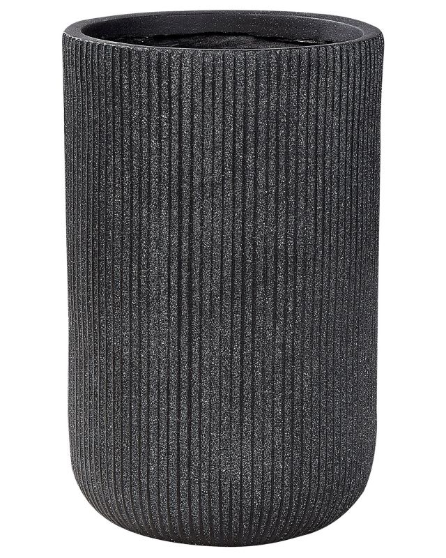 Doniczka Eantio Ceramika 30 cm Czarny 1 szt.