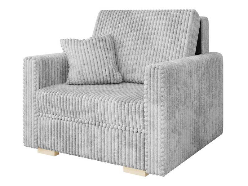 Kanapa rozkładana MIRJAN 24 Viva Piano I popielaty sztruks 1 szt.