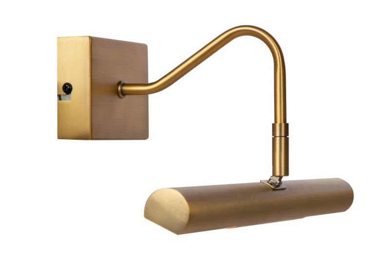 Kinkiet ścienny Lucide Vinz złoto-odcienie złota galeryjka 2 x G9 x 28W IP20 wym: 17 x 36 x 19 cm - 1 szt.