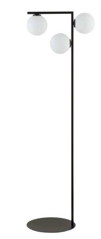 Lampa podłogowa stojąca Sigma Lighting Andy czarno-biała nowoczesna 3 x G9 x 10W wym: 150 x 46 x 35 cm - 1 szt.