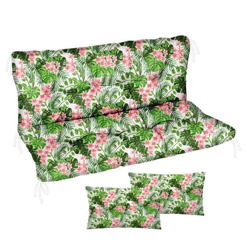 Poduszka materac na huśtawkę Comfort FEROCITY Palm jasny 100x50x50 1 szt.