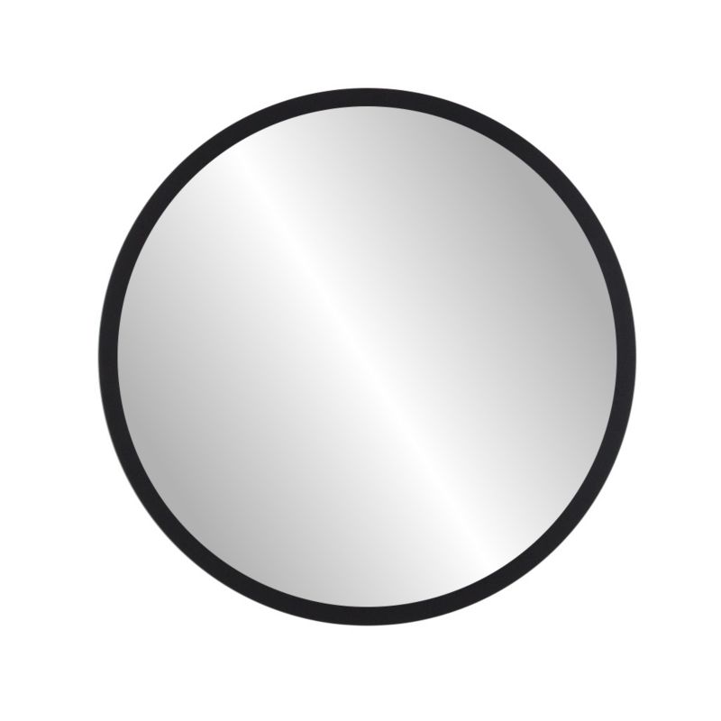 Lustro Profilmat okrągłe 80 czarna rama 1szt.