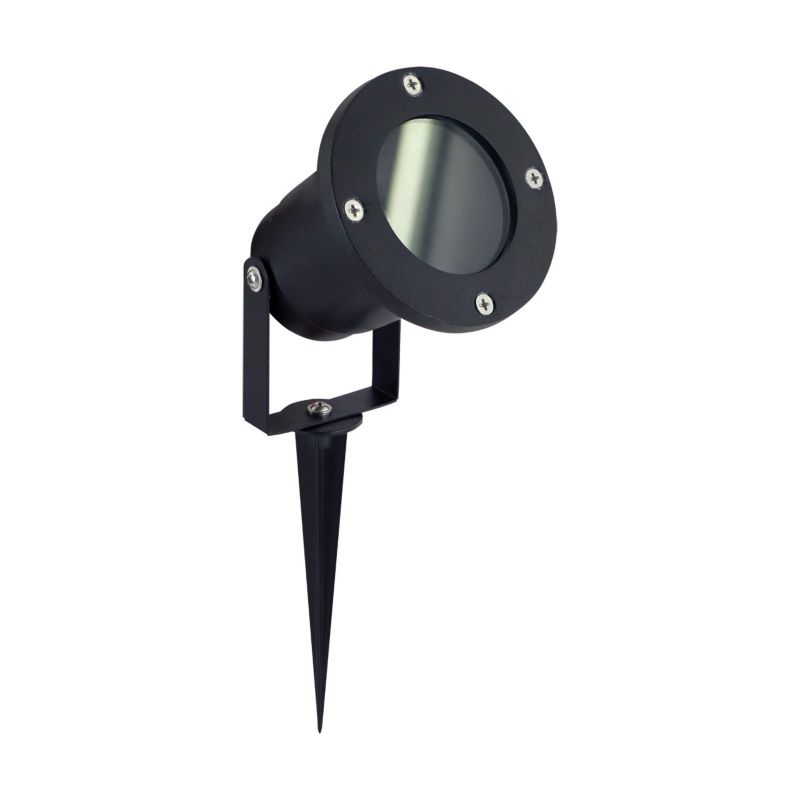 Lampa gruntowa wbijana Struhm Traf czarna 1 x GU10 x IP65 wym: 30 x 9,9 x 9,9 cm - 1 szt.