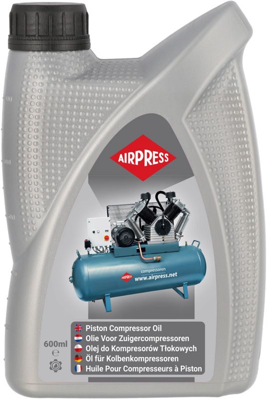 Olej do sprężarek tłokowych Airpress 600 ml