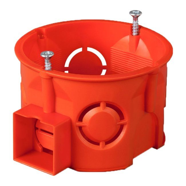 Puszka podtynkowa Elektro-Plast 60 łączeniowa z wkrętem 10 szt.