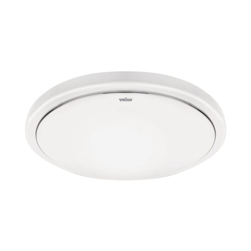 Plafon sufitowy Struhm Sola biały LED 14W 4100K 910lm łazienkowy IP44 wym: 5,8 x 26 x 26 cm tworzywo sztuczne - 1 szt.