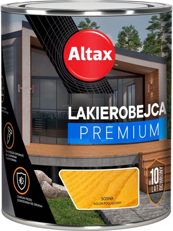 Lakierobejca Altax 10 lat sosna 0,75 l