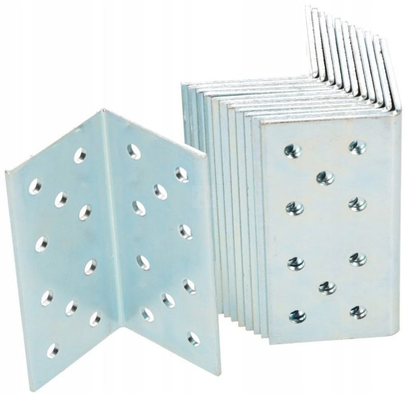 Kątownik ciesielski KOTARBAU montażowy 40x40x80 mm 25 szt.