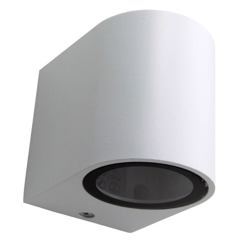 Kinkiet lampa elewacyjna GU10 LED MasterLED Luna IP44 na zewnątrz biała 1 szt.