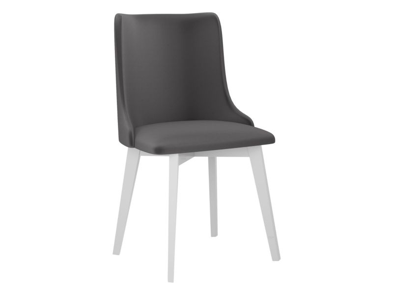 Krzesło MIRJAN 24 Monti 5 biały/stalowy szary 1 szt.