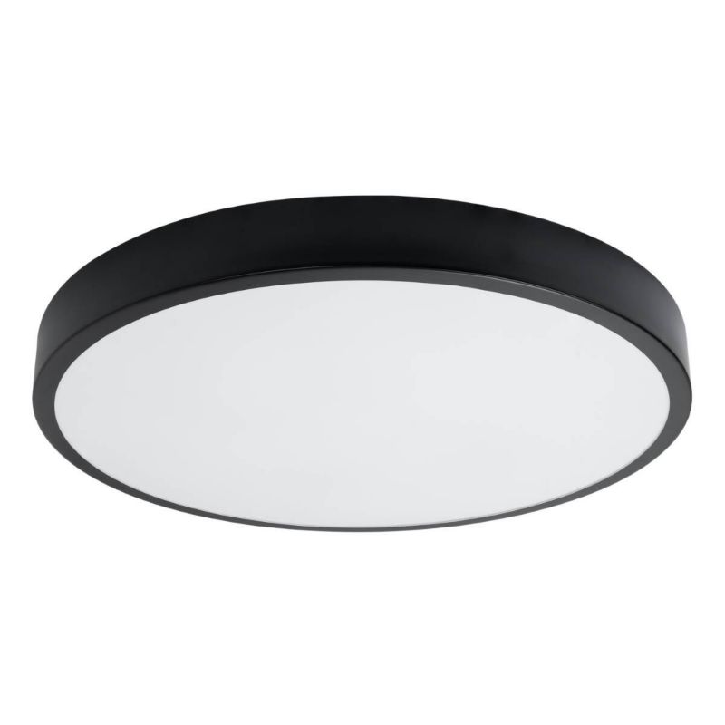 Plafon sufitowy lampa Sollux Lighting Onyx czarny LED 65W 3000K 5177lm IP20 wym: 6 x 60 x 60 cm aluminium - 1 szt.