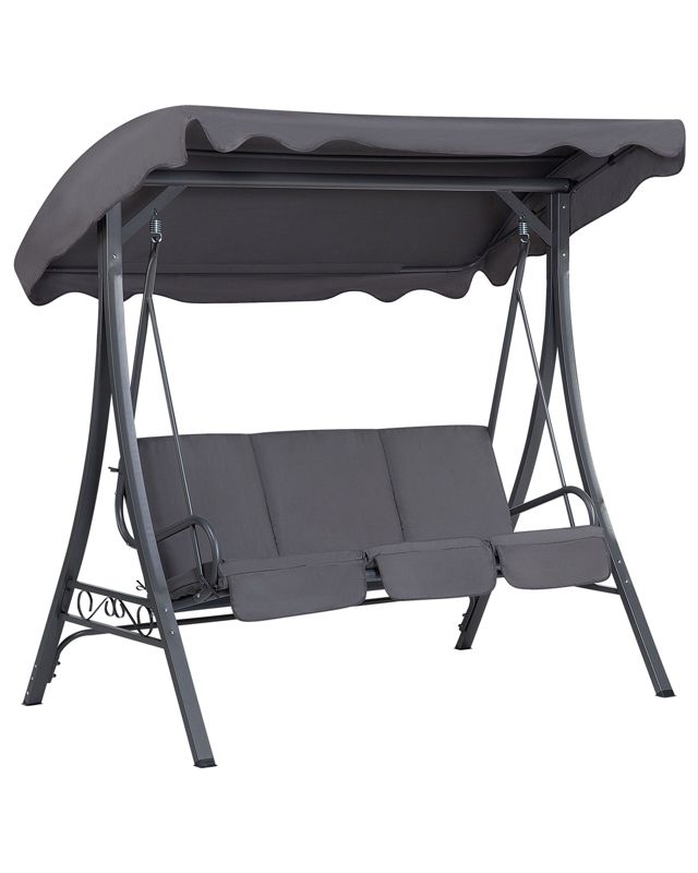 Huśtawka ogrodowa Garbo Metal Ciemnoszary 1 szt.