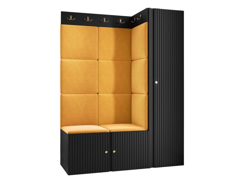 Zestaw MIRJAN 24 Orion Ryfel Slim IX czarny + żółty 1 kpl.