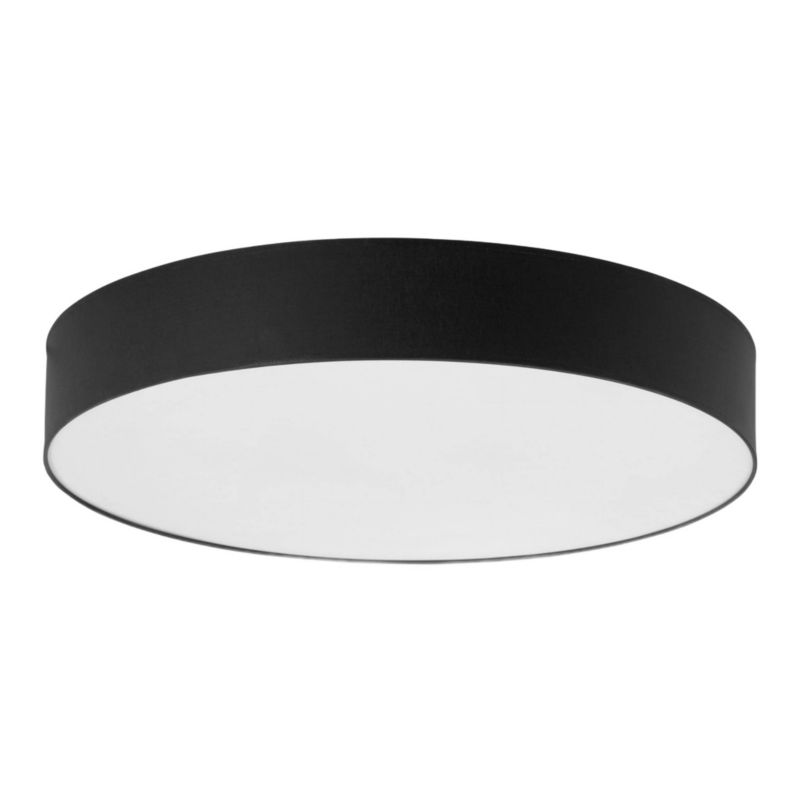 Plafon sufitowy TK-Lighting Rondo biało-czarny 6 x E27 x 15W IP20 wym: 15 x 78 x 78 cm - 1 szt.
