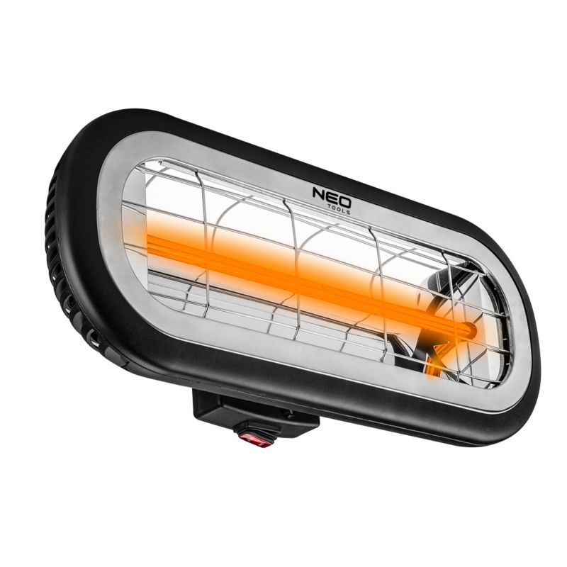 Promiennik NEO TOOLS 2000W, IP65, element grzejny low glare amber lamp 1 szt