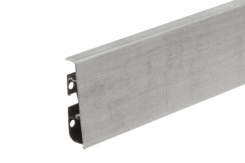 Listwa przypodłogowa Cezar Hi Line Prestige Goth Clear mat 22x75x2500mm PVC 1 szt.