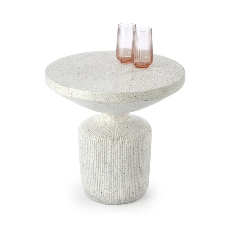 Ława kompozytowa HALMAR Giza - Biała 53x54x54 cm 1szt