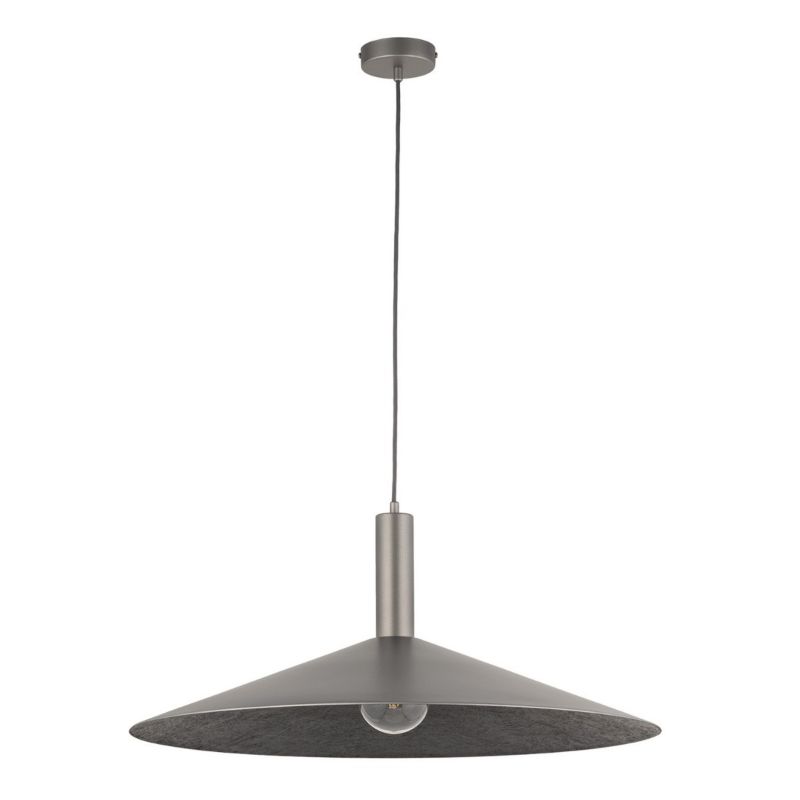 Lampa wisząca Sigma Lighting Capri 8962 srebrna nowoczesna 1xE27 x 1 szt.