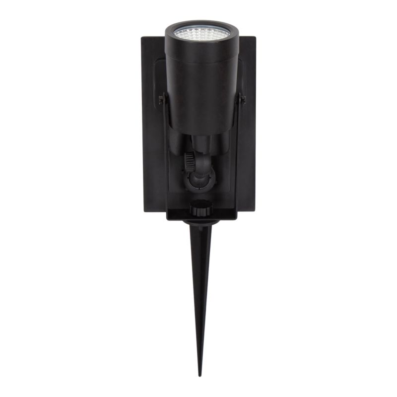 Spot solarny wbijany GoodHome Adjuma 300 lm 5000 K czarny